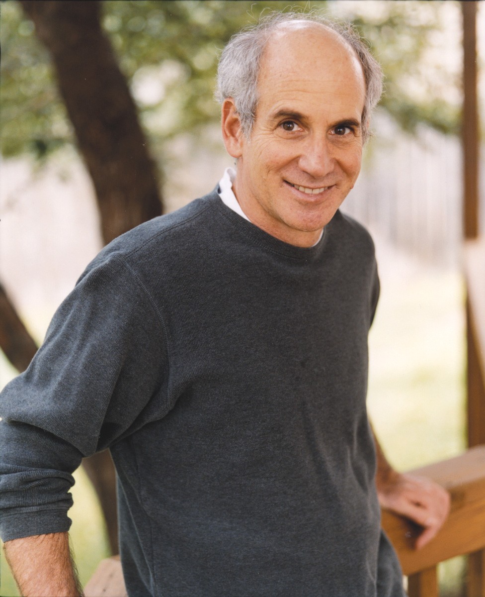 Austin, Texas USA, October 28, 2006: Children's author Louis Sachar, author  of the best-seller Holes and its sequel Small Steps, accepts an award  at the 11th annual Texas Book Festival at the
