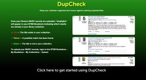 dupcheck screen grab