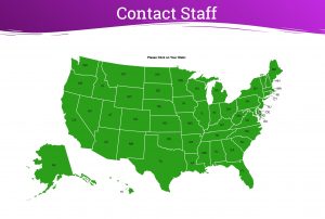 contact staff bound to stay bound books green u s map screen grab