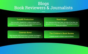 Blogs book reviewers journalists screen grab