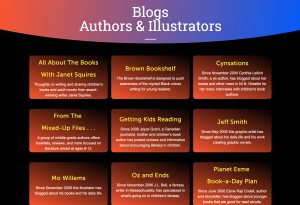 Blogs author illustrators screen grab