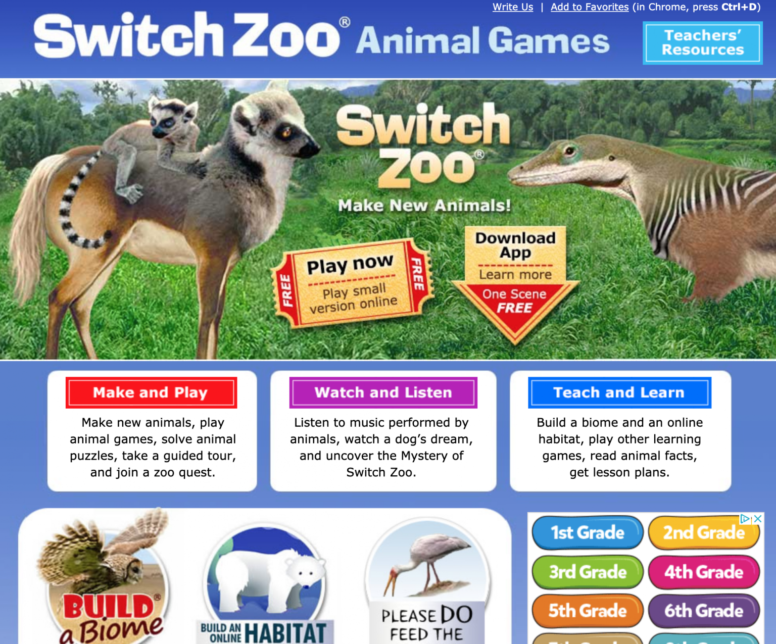 Switch Zoo. Raven Quest Zoo. 1 Learn more about animals 2 watch animal.