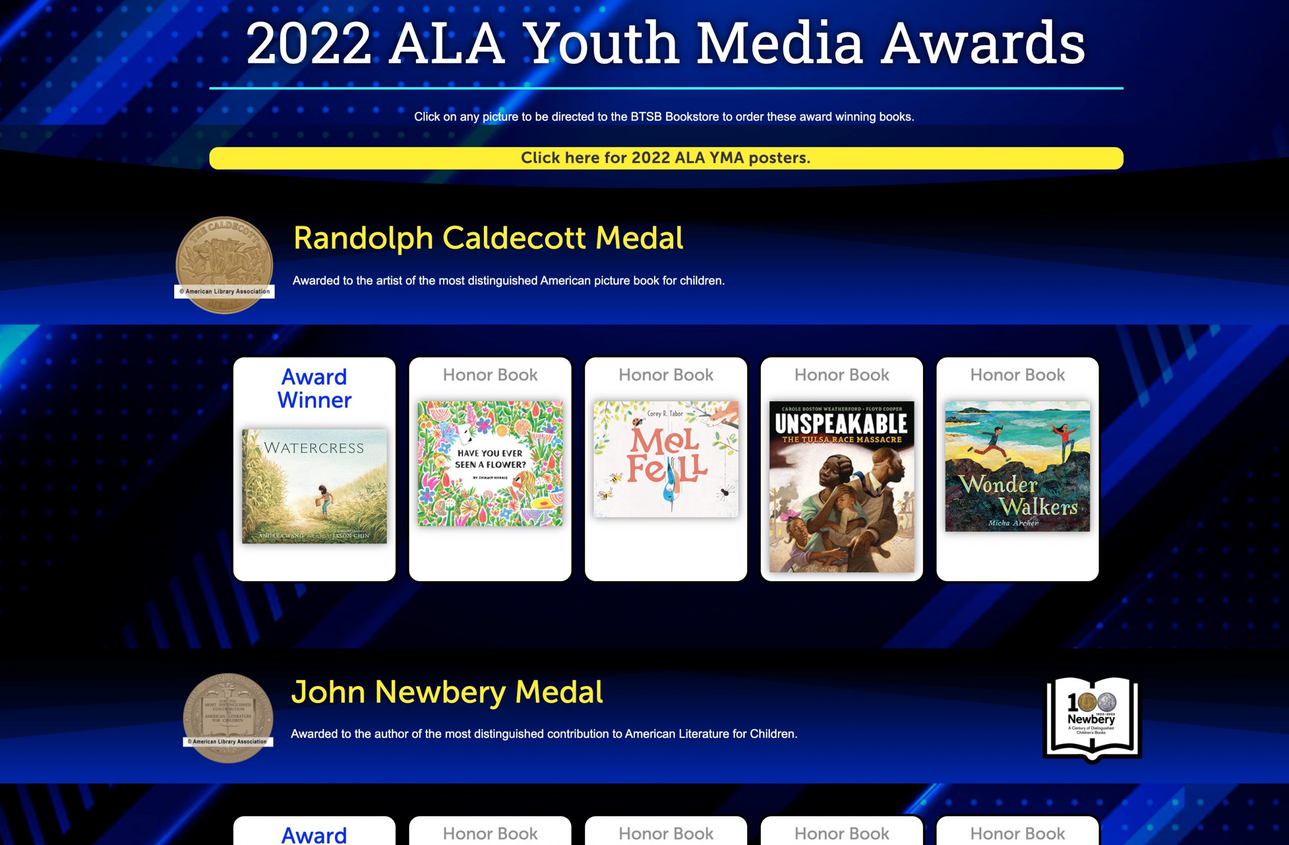 2022 ALA Youth Media Awards Bound to Stay Bound Books