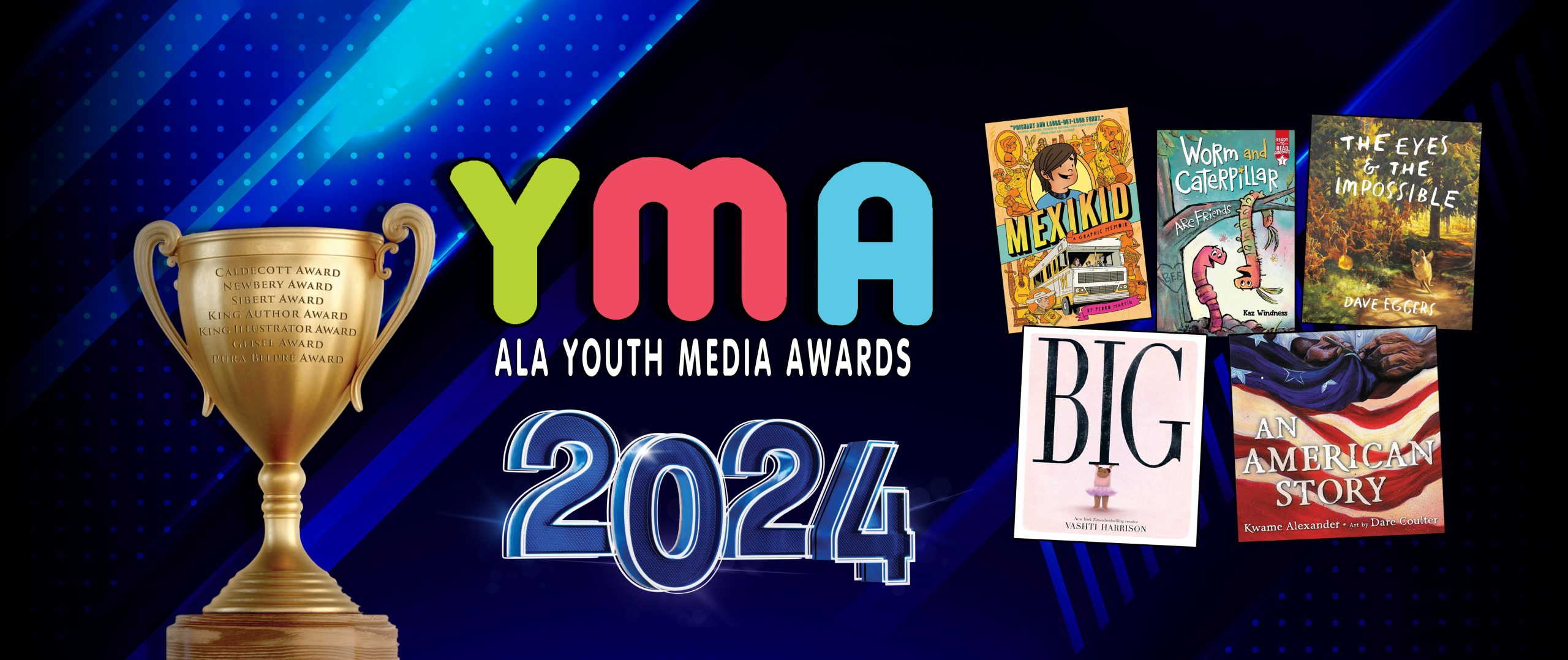 2024 ALA Youth Media Award Winners Bound to Stay Bound Books